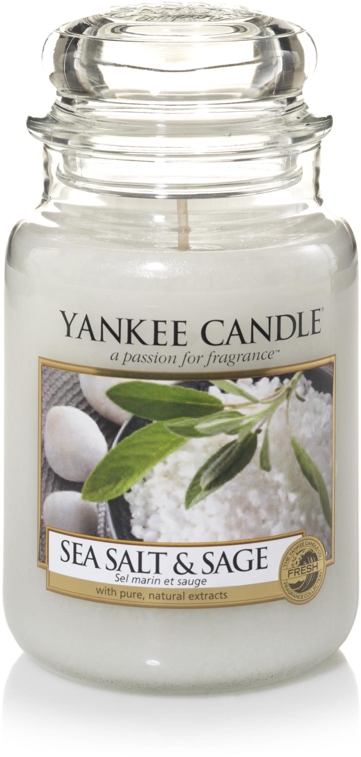Yankee Candle Sea Salt & Sage Large Jar 625 ml