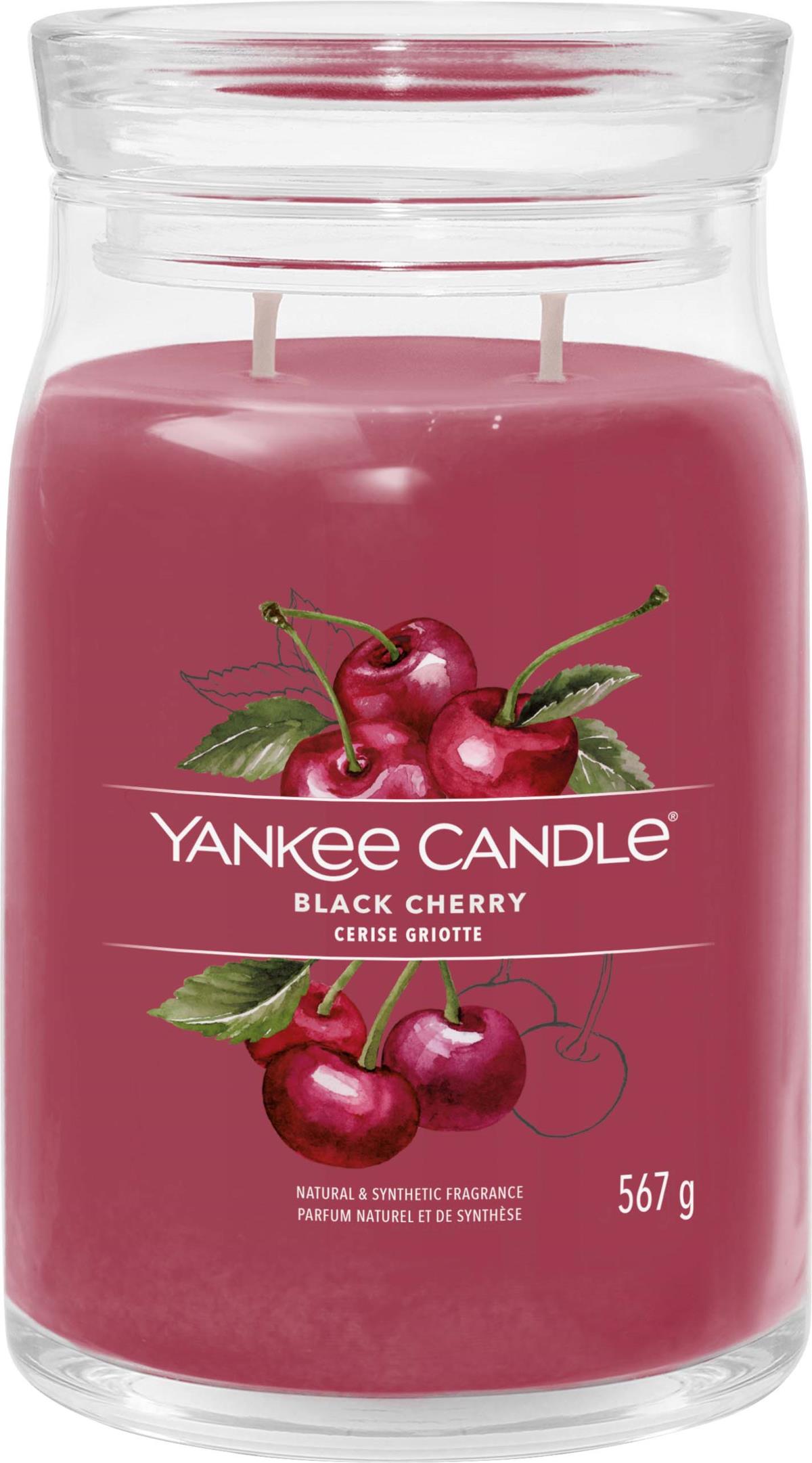 Yankee Candle Black Cherry Signature Jar Large