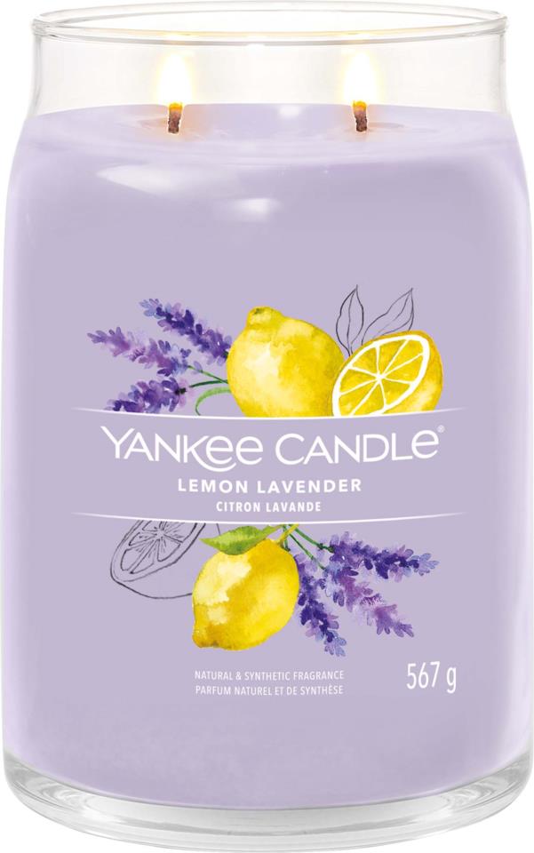 Yankee Candle Lemon Lavender Signature Jar Large