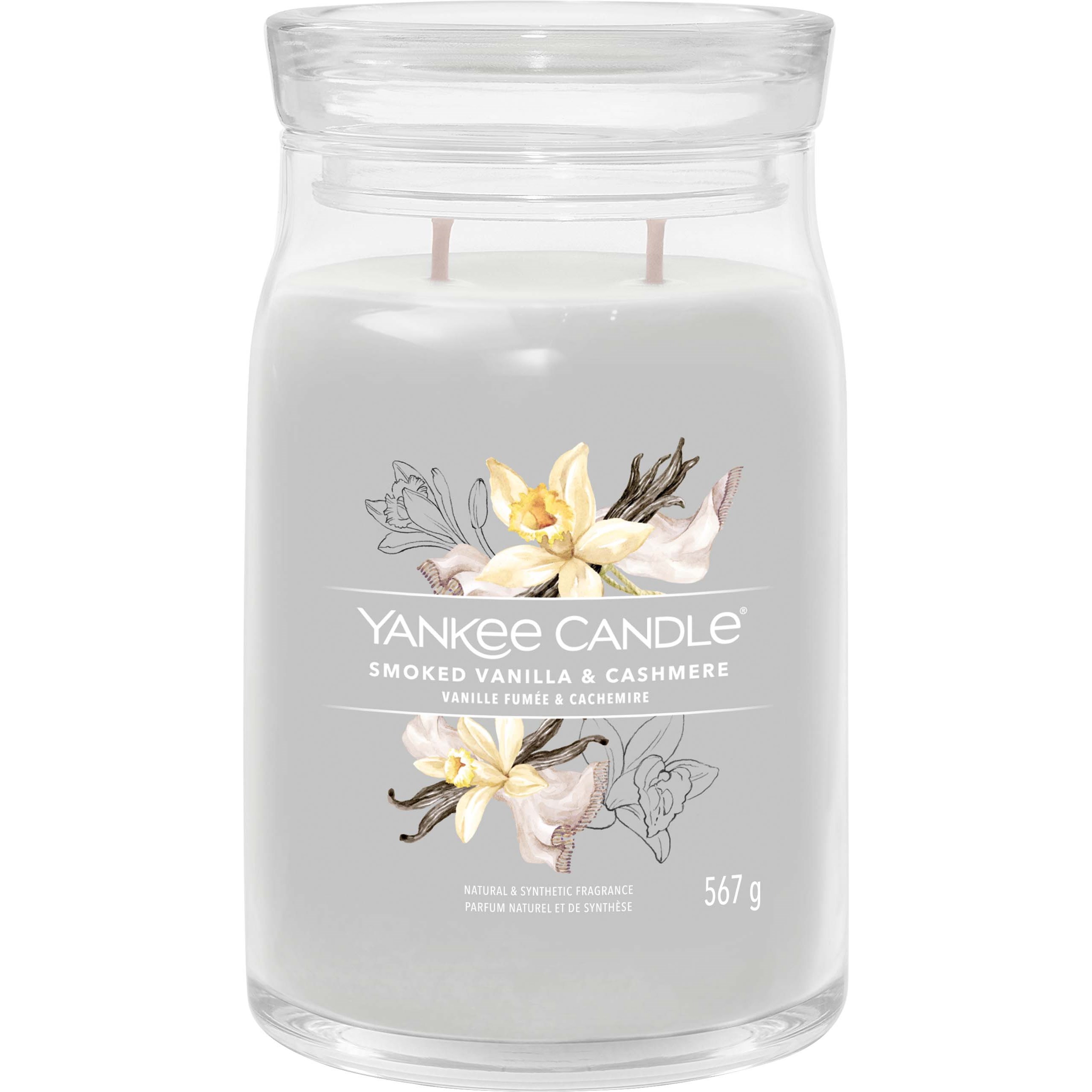 Yankee Candle Smoked Vanilla & Cashmere Signature Jar Large