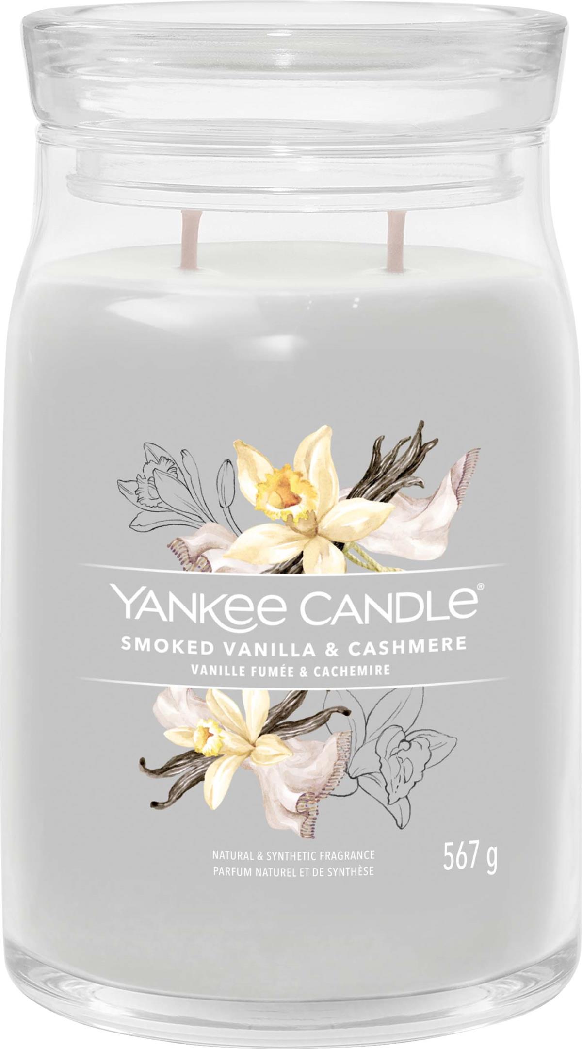 Yankee Candle Smoked Vanilla & Cashmere Signature Jar Large