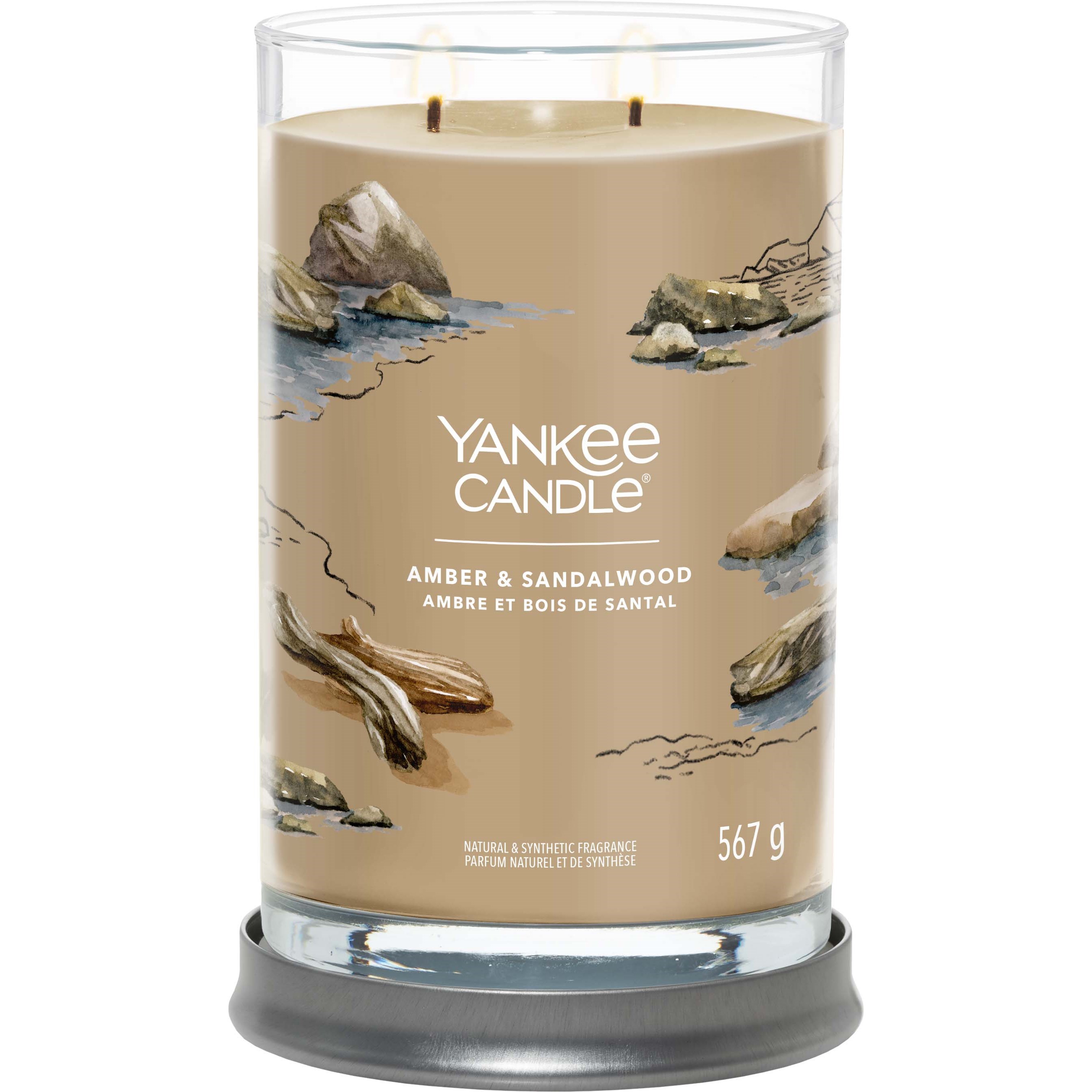 Yankee Candle Amber & Sandalwood Signature Tumbler Large