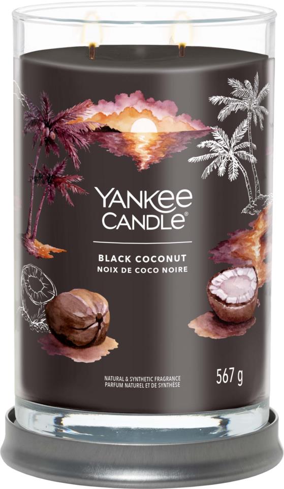 Yankee Candle Signature L Tumbler Black Coconut