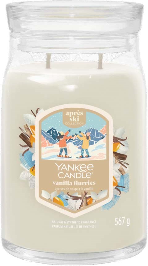 Yankee Candle Vanilla Flurries Signature Large Jar 567 g