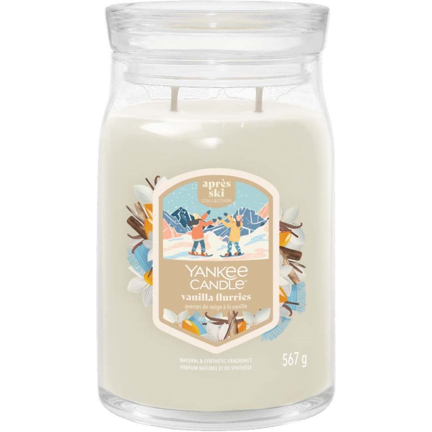 Yankee Candle Vanilla Flurries Signature Large Jar 567 g