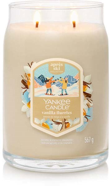 Yankee Candle Vanilla Flurries Signature Large Jar 567 g