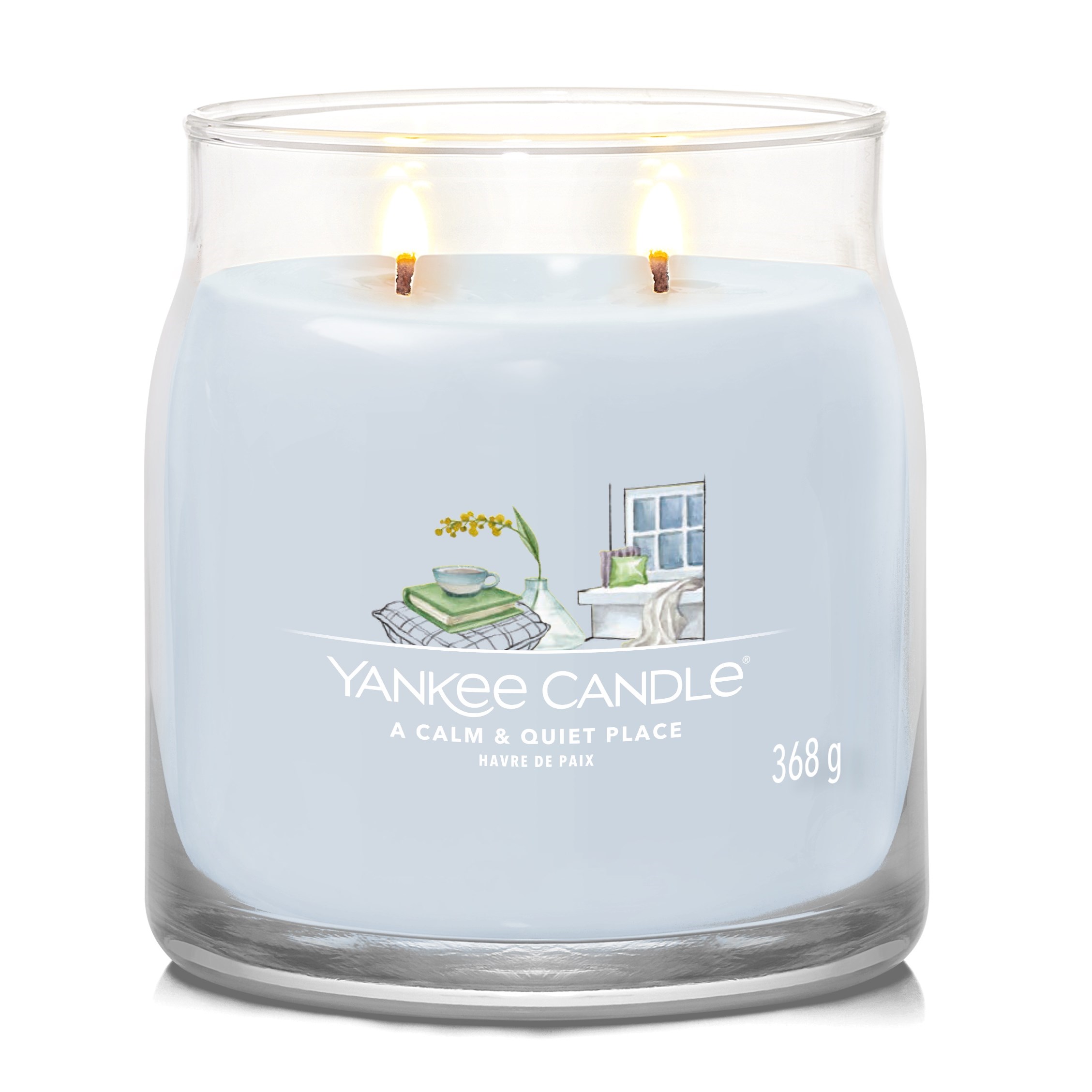 Alternativ bild 1 för Yankee Candle A Calm & Quiet Place Signature Jar Medium