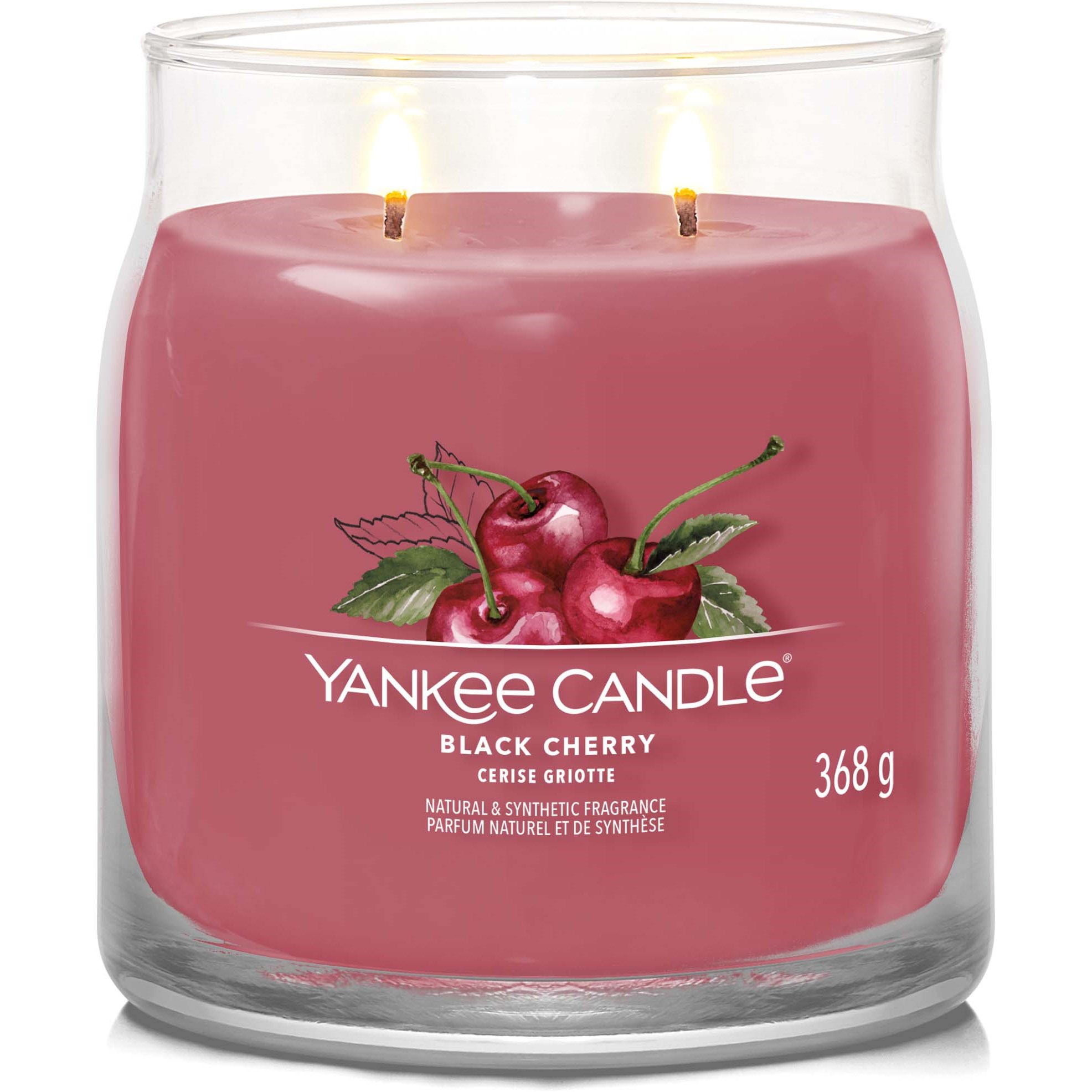 Alternativ bild 1 för Yankee Candle Black Cherry Signature Jar Medium