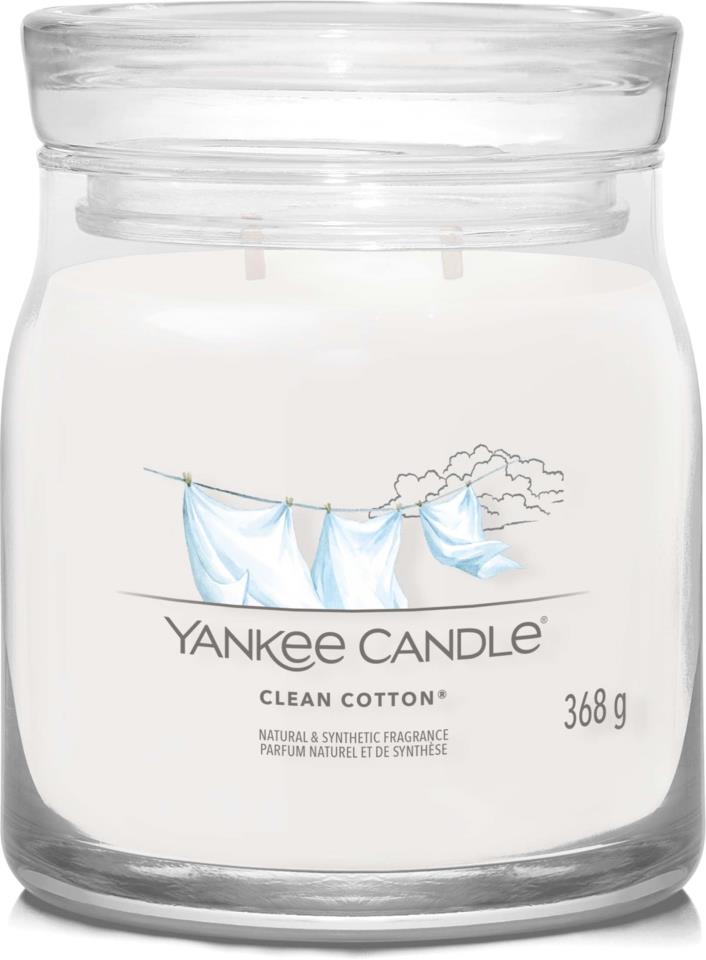 Yankee Candle Signature M Jar Clean Cotton