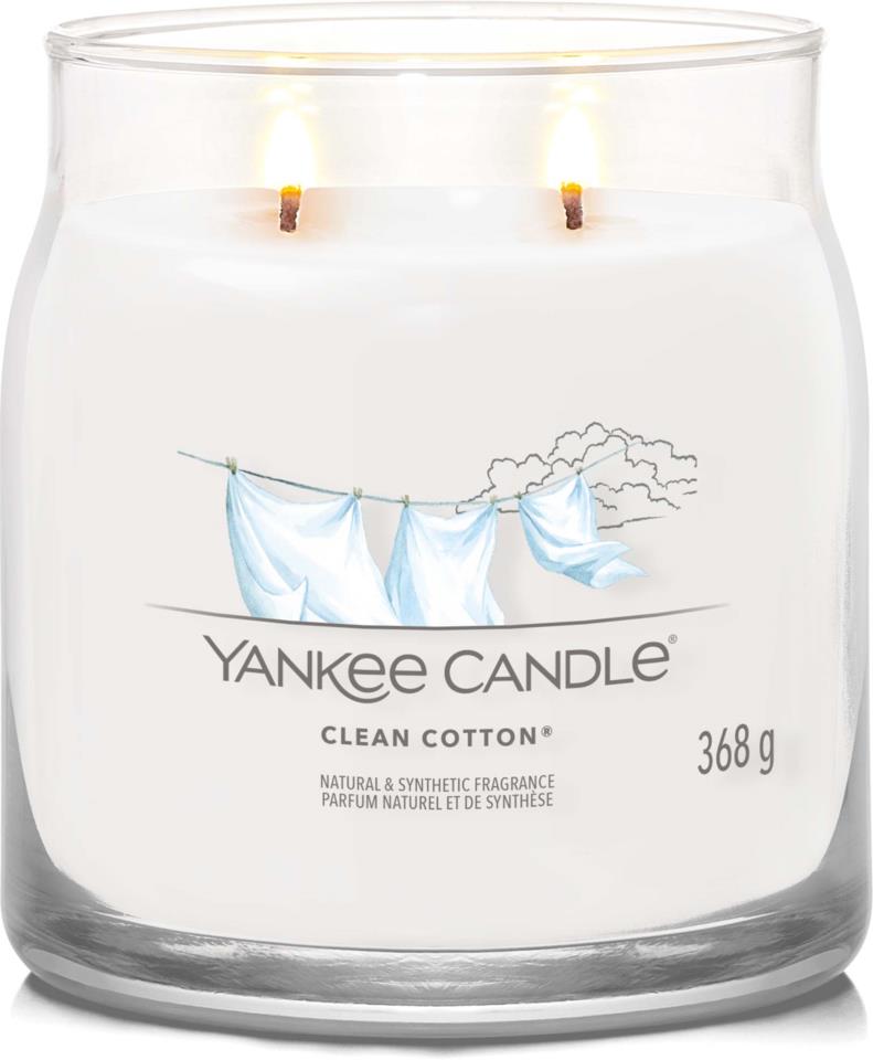 Yankee Candle Signature M Jar Clean Cotton