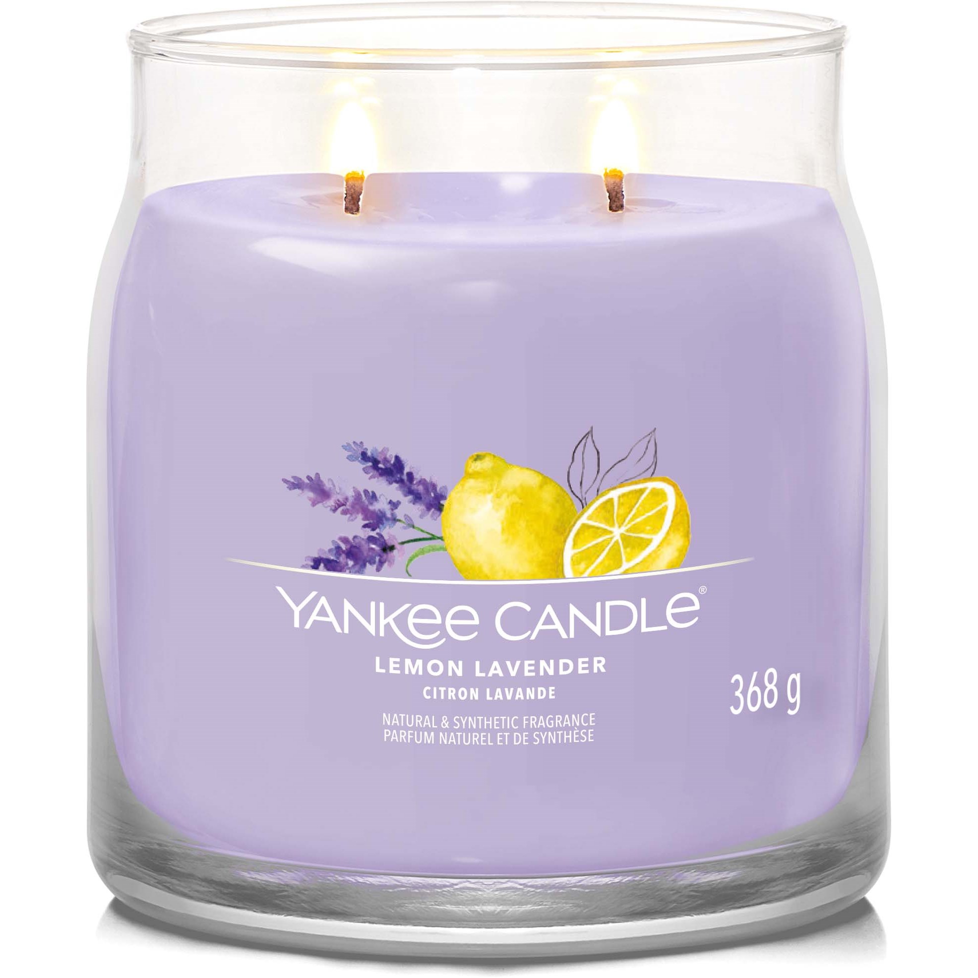 Alternativ bild 1 för Yankee Candle Lemon Lavender Signature Jar Medium