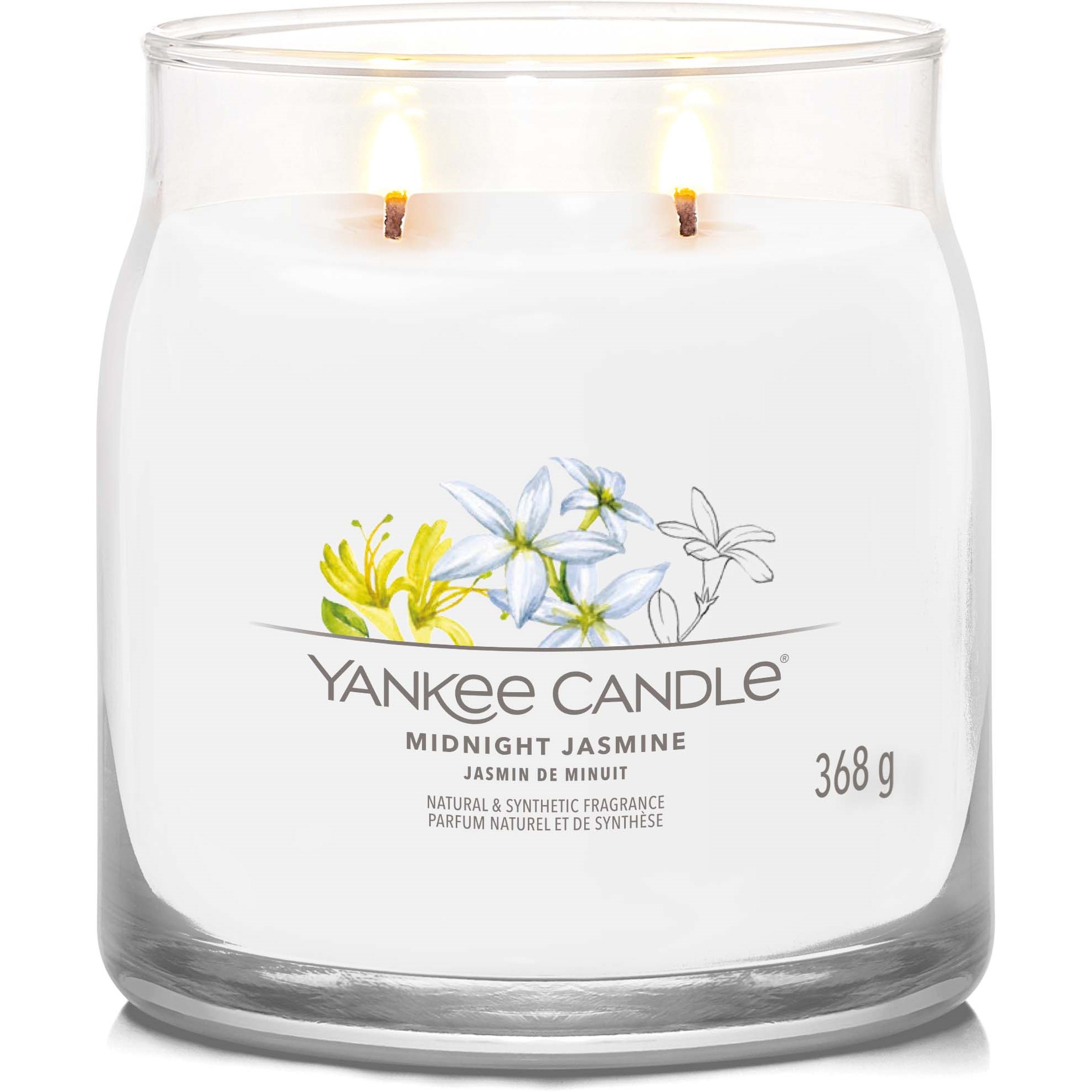 Alternativ bild 1 för Yankee Candle Midnight Jasmine Signature Jar Medium