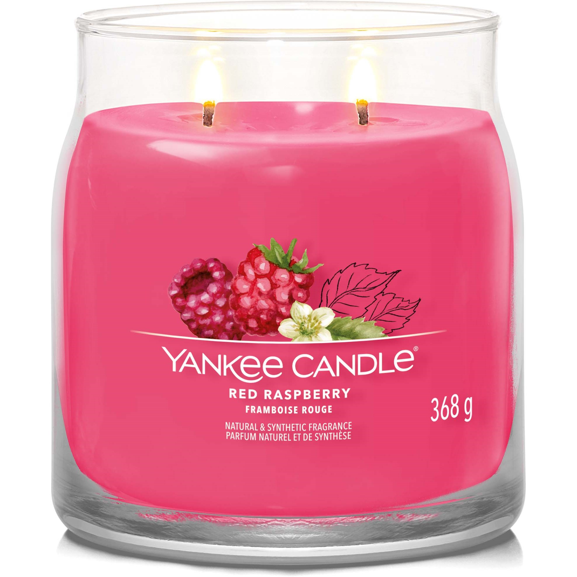 Alternativ bild 1 för Yankee Candle Red Raspberry Signature Jar Medium