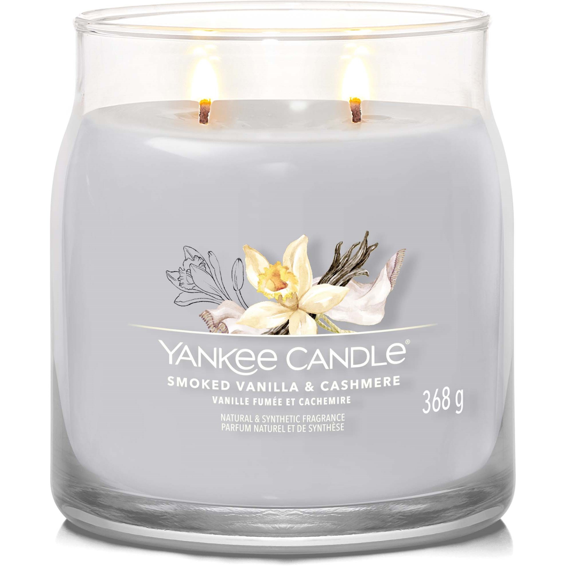 Alternativ bild 1 för Yankee Candle Smoked Vanilla & Cashmere Signature Jar Medium