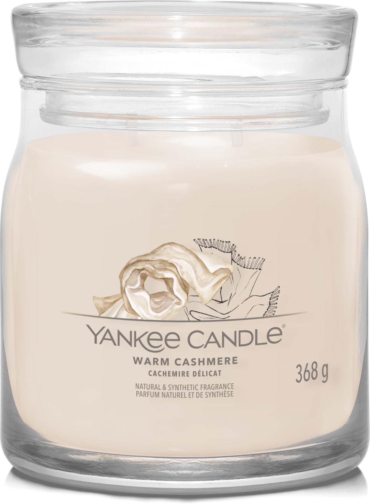 Yankee Candle Warm Cashmere Signature Jar Medium