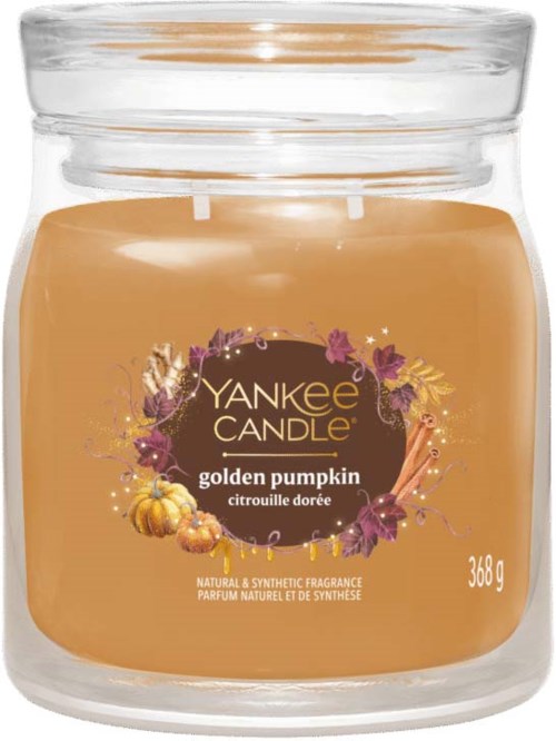 Yankee Candle Golden Pumpkin Signature Medium Jar 368 g