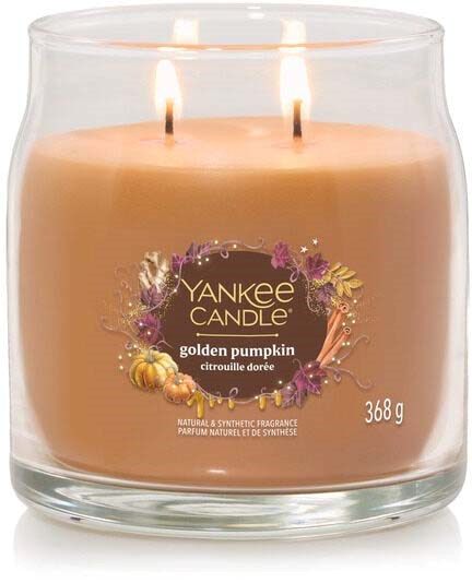 Yankee Candle Golden Pumpkin Signature Medium Jar 368 g