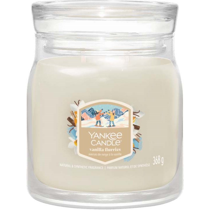 Yankee Candle Vanilla Flurries Signature Medium Jar 368 g