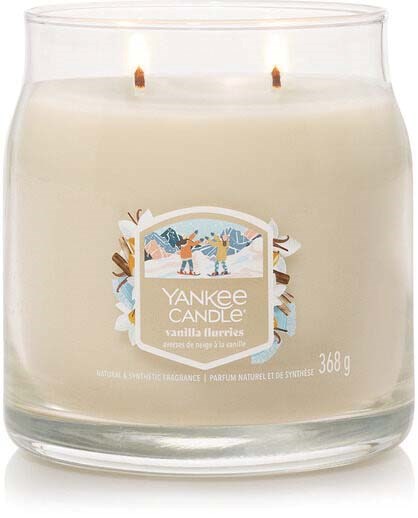 Yankee Candle Vanilla Flurries Signature Medium Jar 368 g