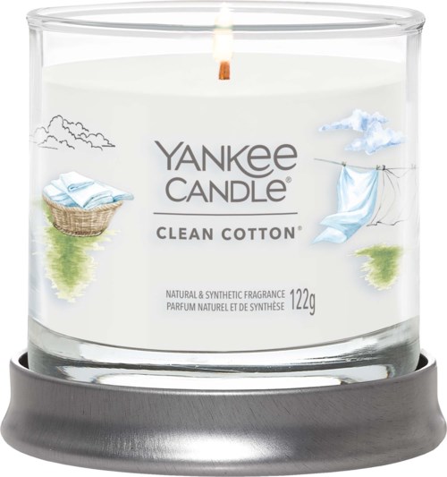 Yankee Candle Clean Cotton Signature Tumbler Small | lyko.com