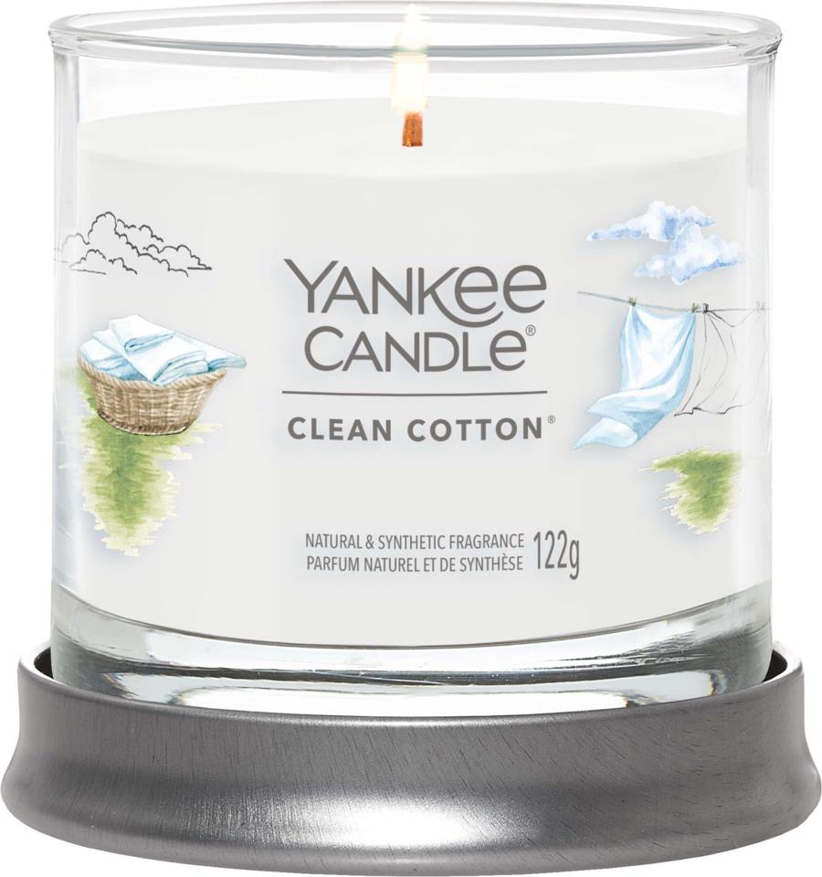 Yankee Candle Clean Cotton Signature Tumbler Small | lyko.com