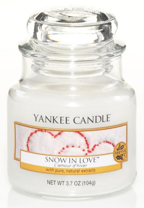 Yankee Candle Snow In Love Christmas Scent Small Jar Small