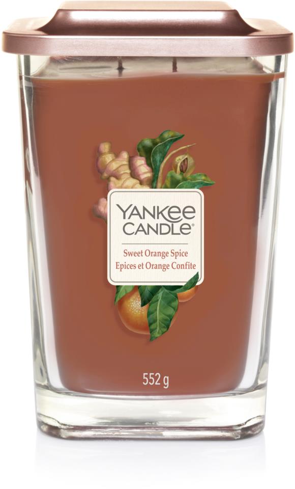 Yankee Candle Square Vessel Sweet Orange Spice Large