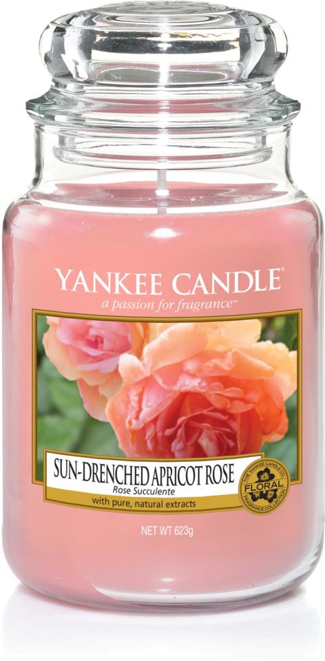 Yankee Candle Sun Drenched Apricot Rose Large Jar