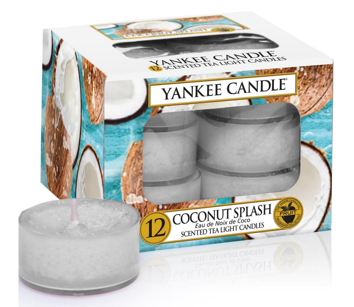 Yankee Candle Coconut Splash Tea Light Candles 117 g
