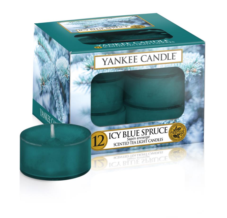 Yankee Candle Tea Icy Blue Spruce