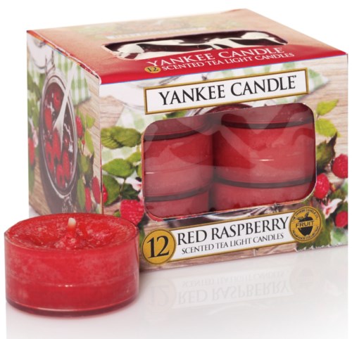 Yankee Candle Red Raspberry Tea Light Candles