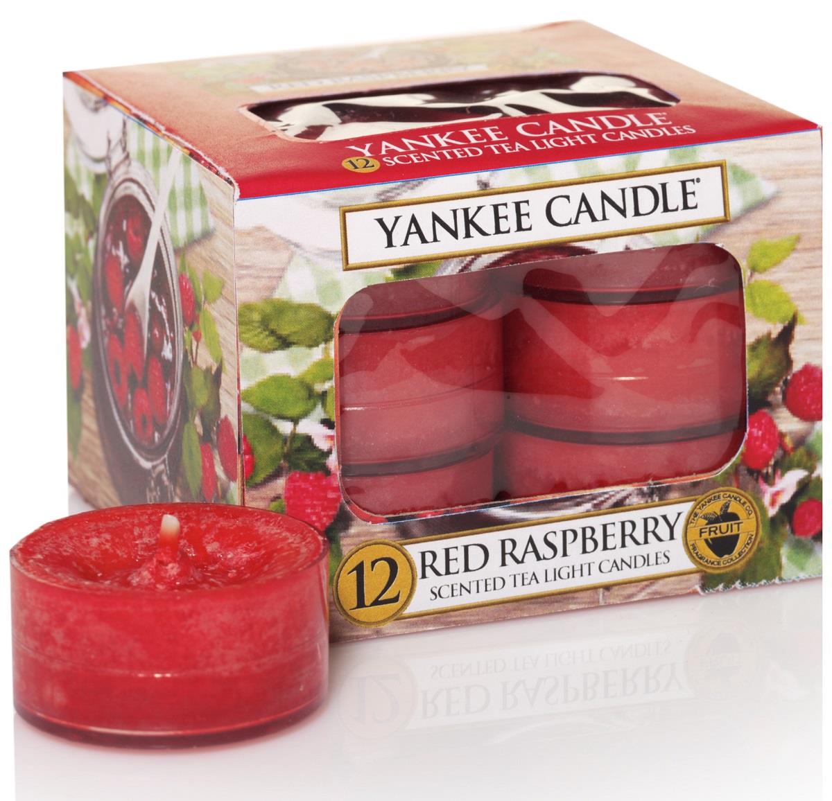 Yankee Candle Red Raspberry Tea Light Candles 117 g