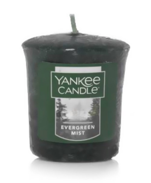 Yankee Candle Evergreen Mist Christmas Scent Votive