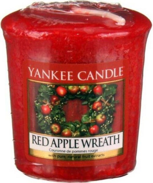 Yankee Candle Red Apple Wreath Christmas Scent Votive