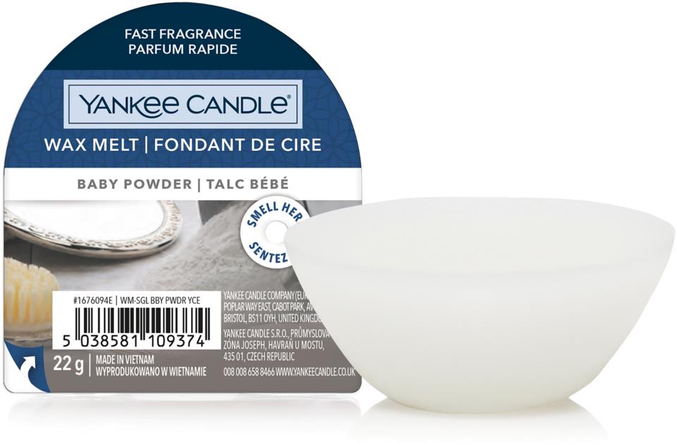 Yankee Candle Wax Melt - Baby Powder