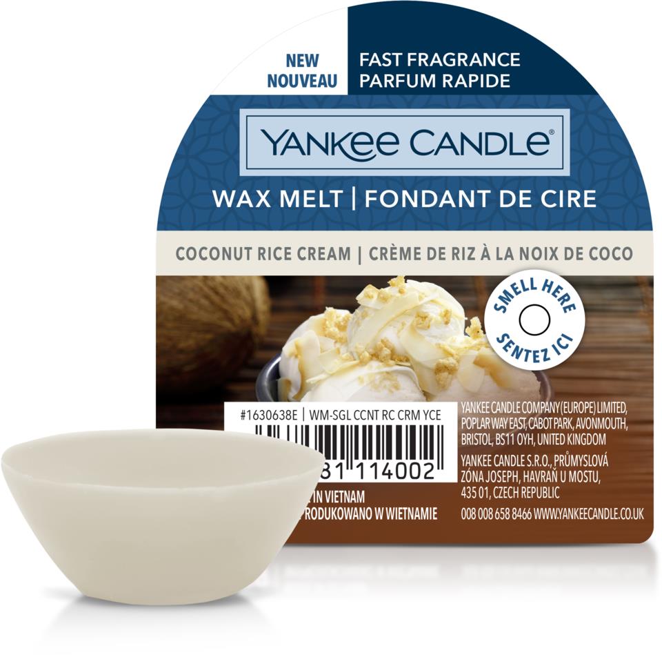 Yankee Candle Wax Melt - Coconut Rice Cream