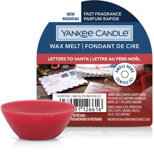Yankee Candle Letters To Santa Wax Melt
