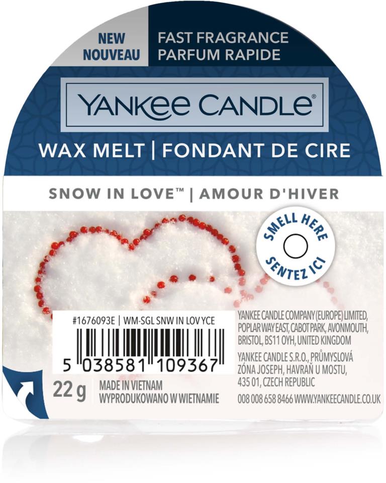 Yankee Candle Wax Melt - Snow in Love