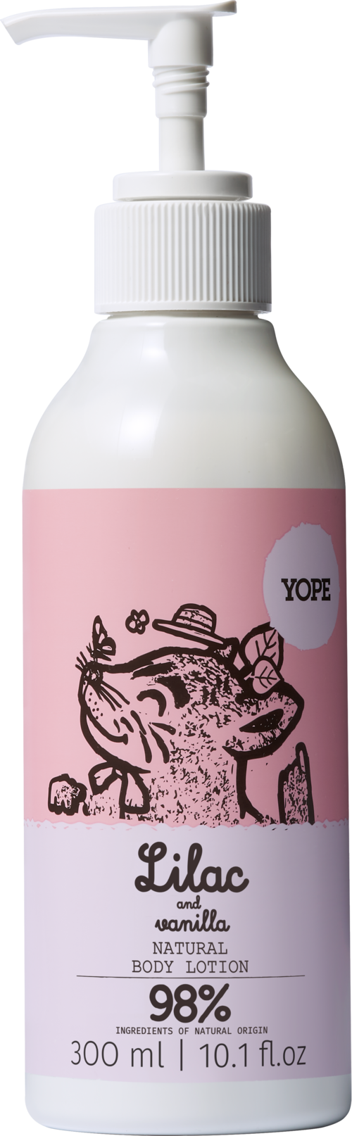 YOPE Botanical Body Lotion Lilac & Vanilla 200 ml
