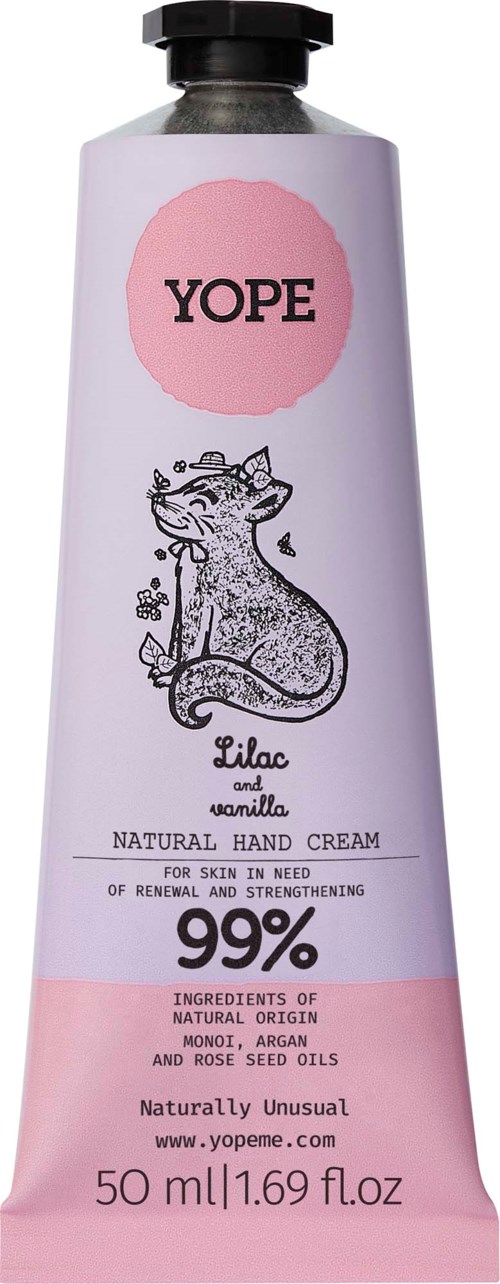 YOPE YOPE Botanical Hand Cream Lilac and Vanilla 50 ml