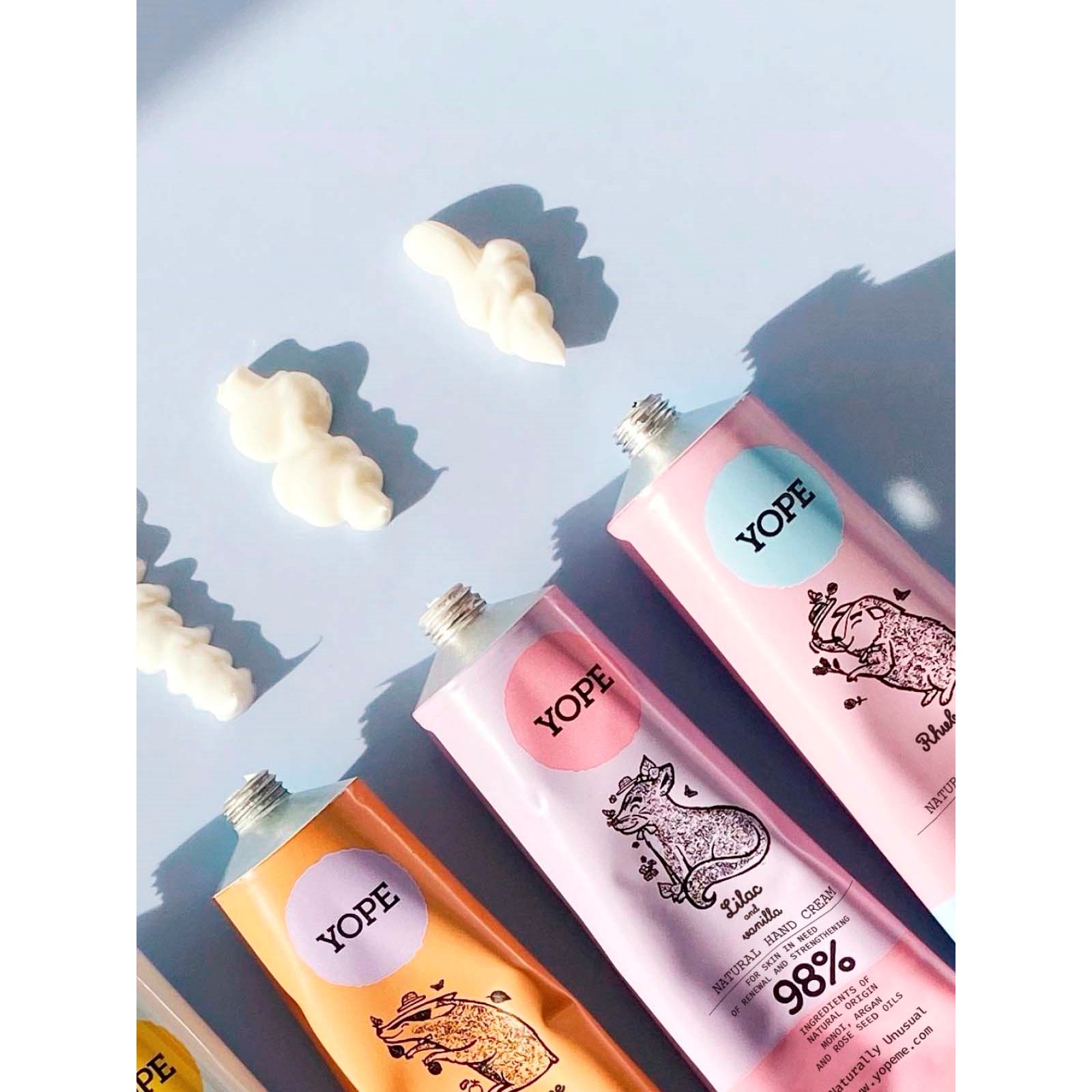 YOPE Botanical Hand Cream Lilac and Vanilla 50 ml (obrázok 3)