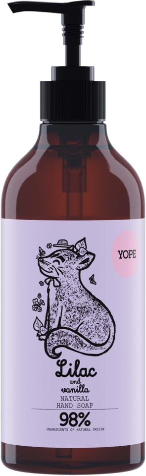 YOPE Botanical Hand Soap Lilac and Vanilla 500ml