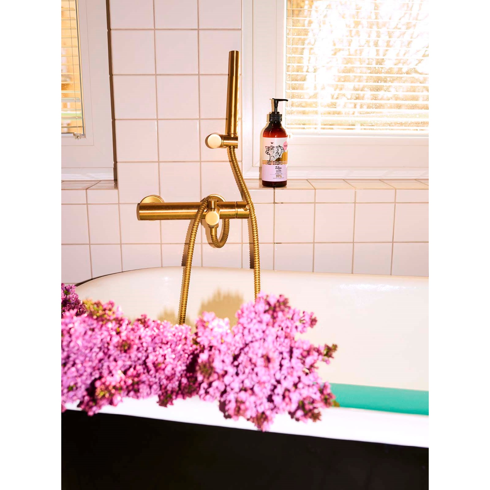 YOPE Botanical Shower Gel Lilac and Vanilla 400 ml (obrázok 3)