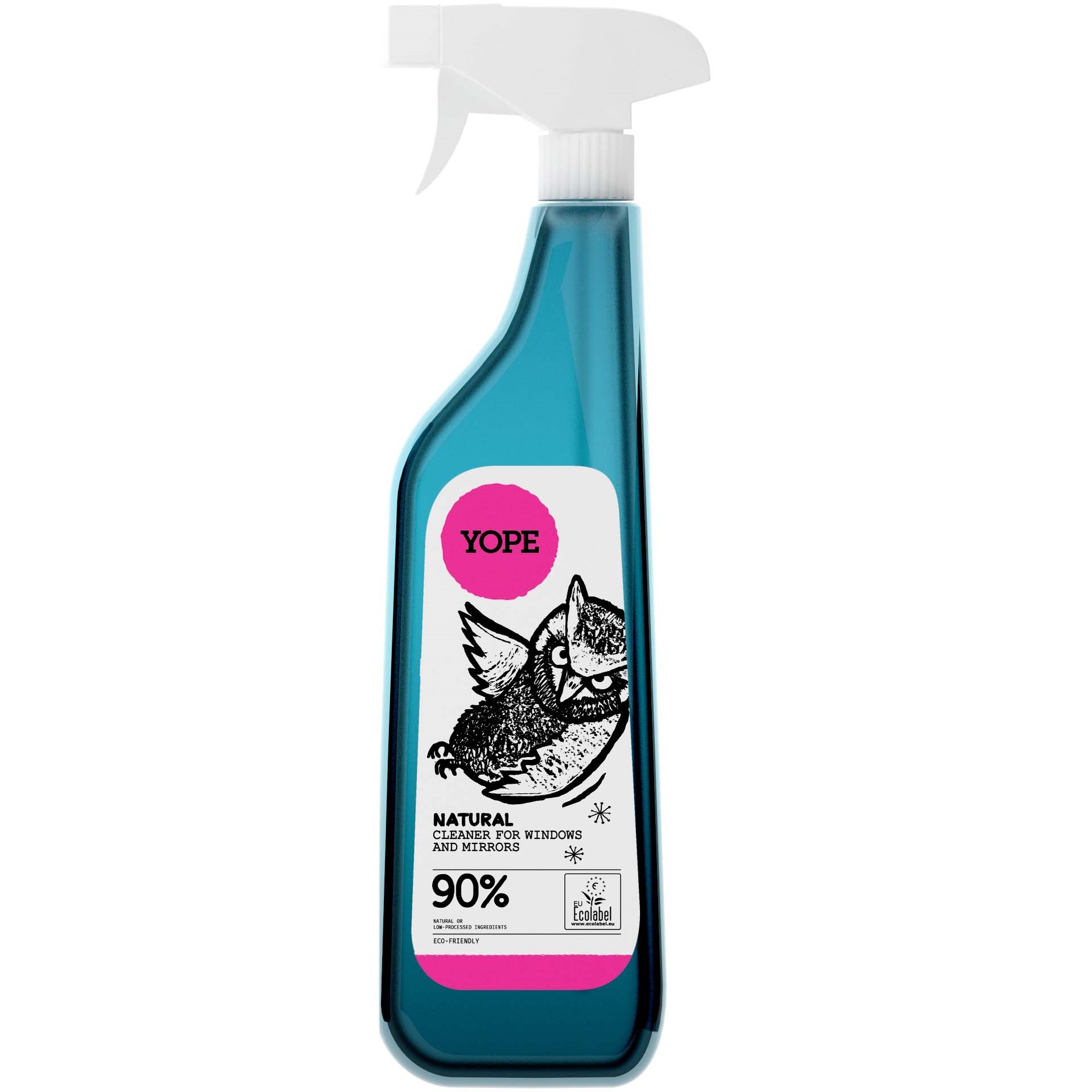 YOPE Home Natural Cleaner for Windows & Mirrors 750 ml