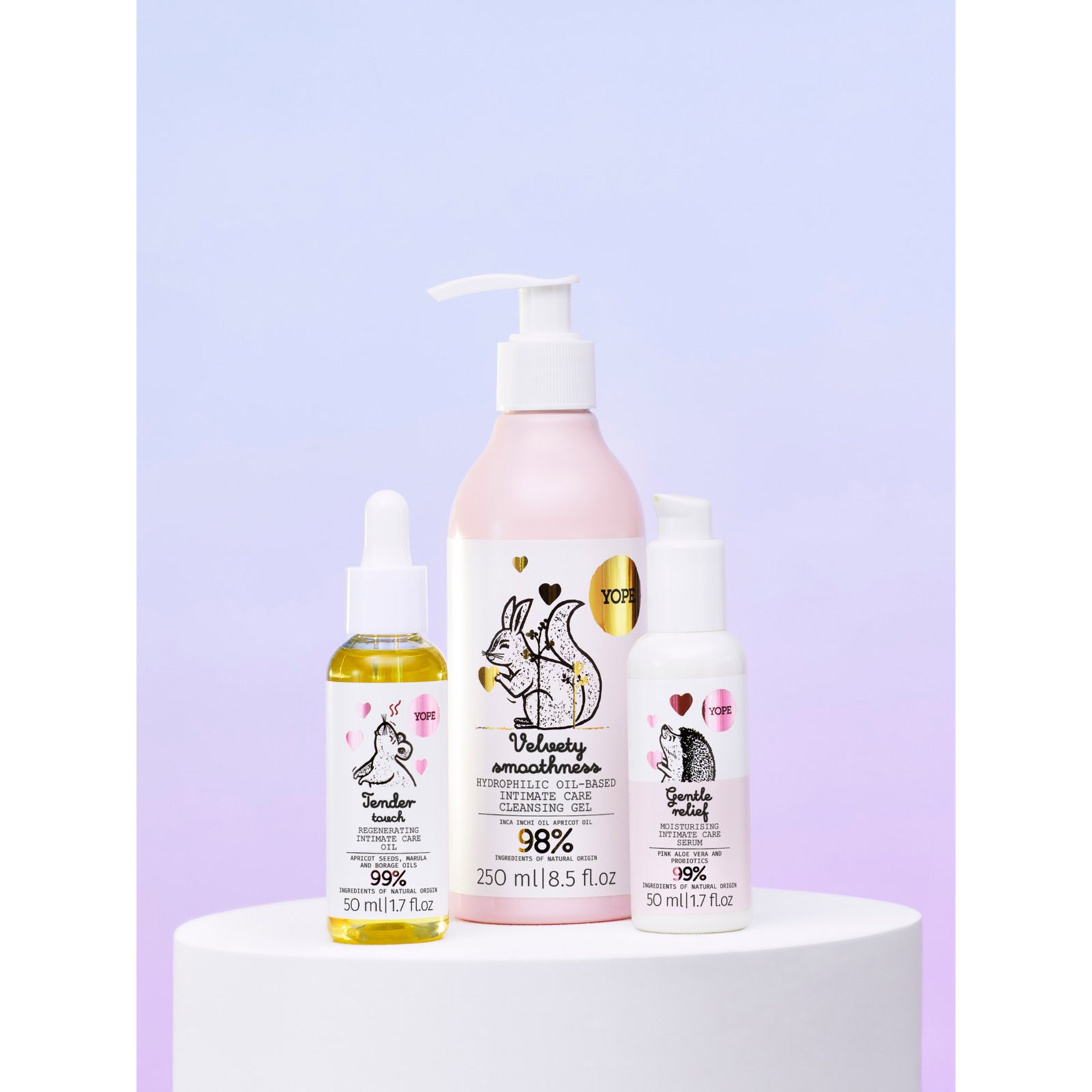 YOPE Intimate Care Hydrophilic Oil-Based Cleansing Gel 250 ml (obrázok 3)