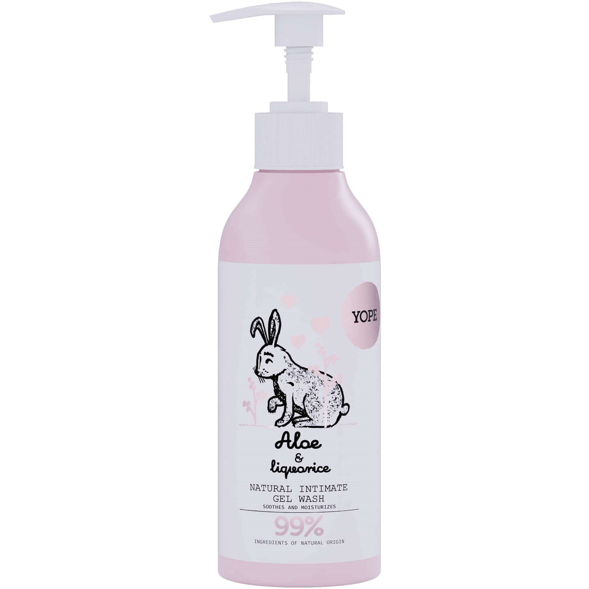 YOPE Intimate Hygiene Natural Intimate Wash Aloe & Liquorice 300