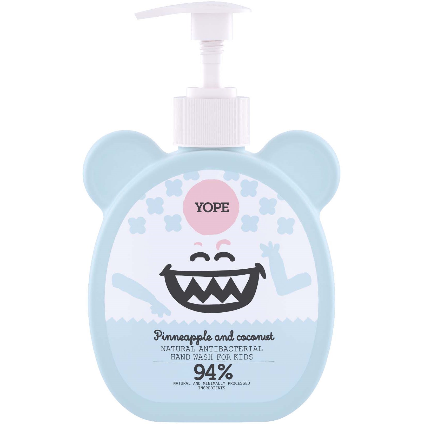 YOPE Kids Natural Antibacterial Hand Wash for Kids Pineapple & Coconut