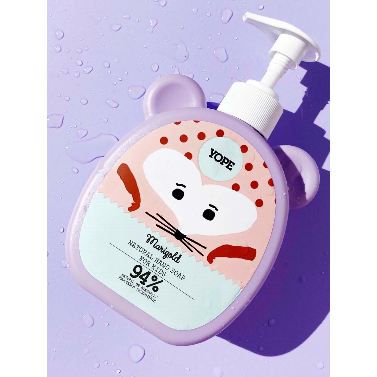 YOPE Kids Hand Soap for Kids Marigold 400 ml (obrázok 6)