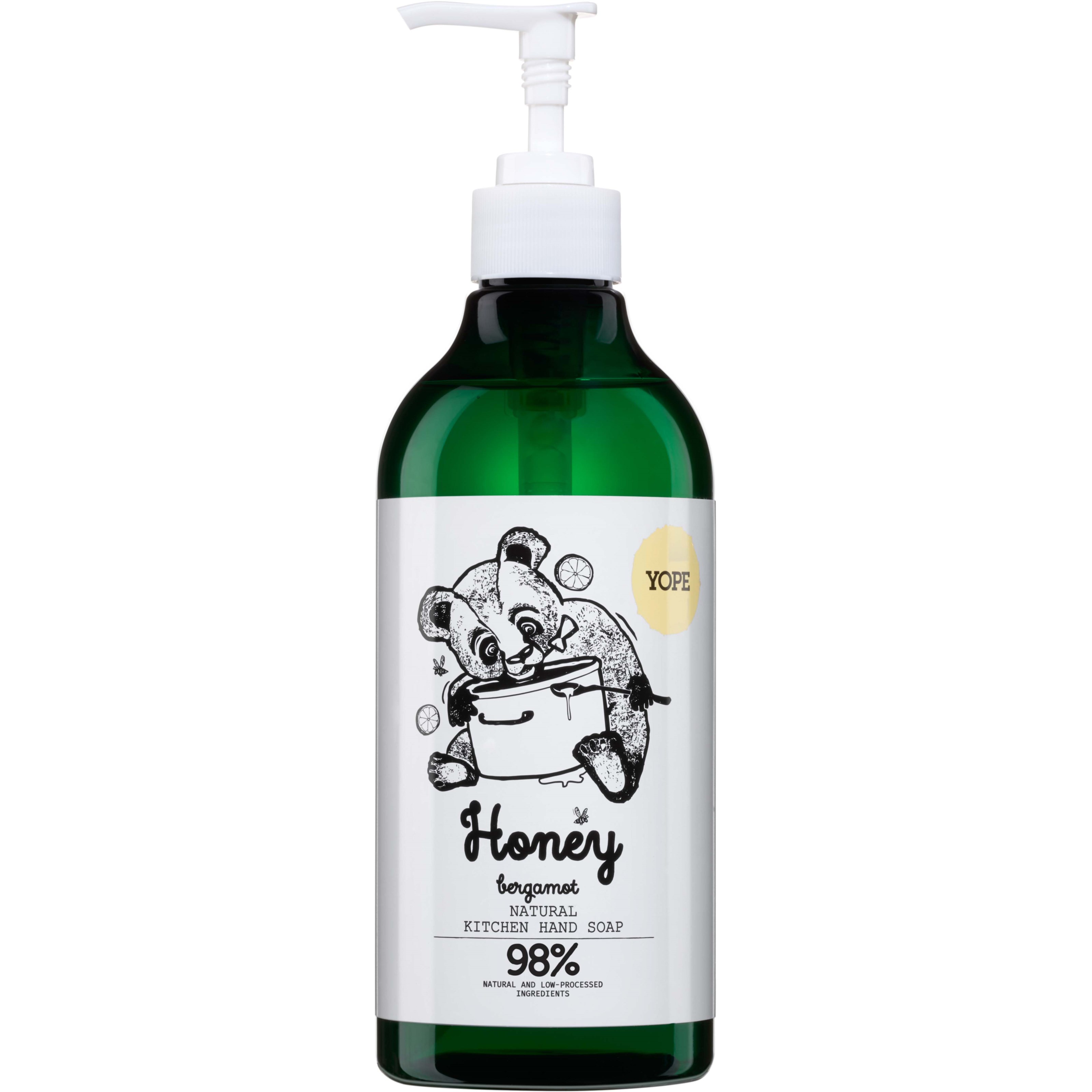 Läs mer om YOPE Kitchen Hand Wash (Kitchen) Honey & Bergamot 500 ml