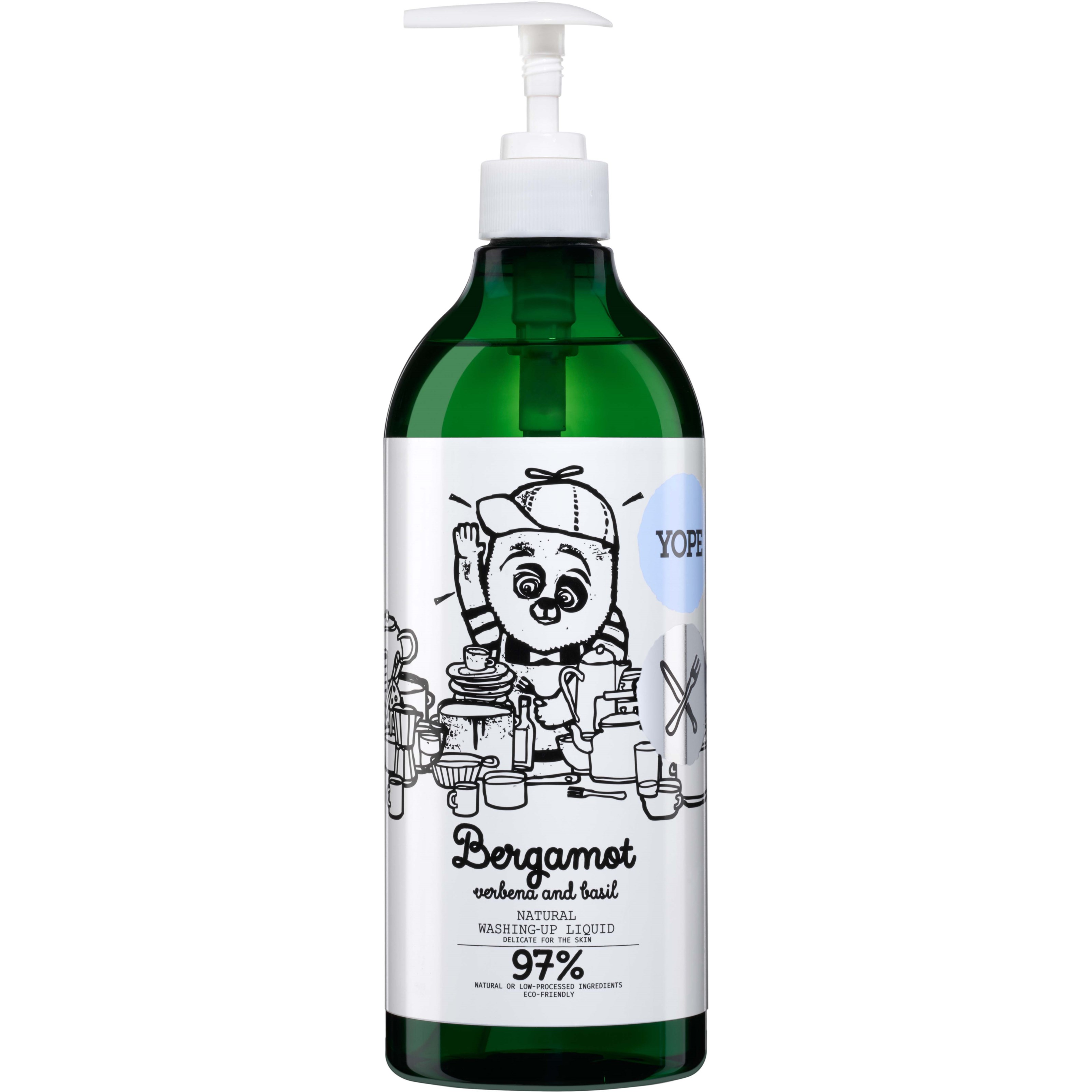 Läs mer om YOPE Kitchen Natural Washing-Up Liquid Bergamot & Basil 750 ml